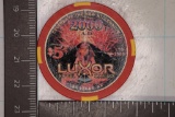 $5 LUXOR CASINO CHIP LAS VEGAS, NEVADA