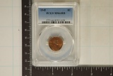 1949 LINCOLN WHEAT CENT PCGS MS64RD