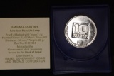 1976 ISRAEL SILVER PF 10 LIROT 20 GRAMS