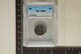 ND OFF CENTER JEFFERSON NICKEL ICG MS64