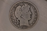 1903-O SILVER BARBER HALF DOLLAR