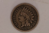 1862 INDIAN HEAD CENT COPPER NICKEL