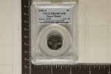2004-S PEACE MEDAL NICKEL PCGS PR69 DCAM