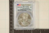 2013-W AMERICAN SILVER EAGLE PCGS MS70