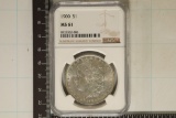 1900 MORGAN SILVER DOLLAR NGC MS61