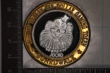 CASINO $10 SILVER TOKEN (UNC) BOARDWALK CASINO