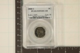 2000-S JEFFERSON NICKEL PCGS PR70 DCAM