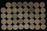 39-PANAMA 1/4 BALBOA COINS: 1966-2001