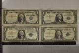 1957, 2-1957-A & 57-B $1 SILVER CERTIFICATES