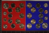 2010 US MINT SET (UNC) P/D (IN PLASTIC SLEEVES)