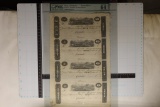 OHIO, CINCINNATI UNCUT SHEET PMG 64 CHOICE UNC