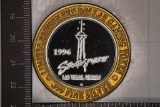 CASINO $10 SILVER TOKEN (UNC) STRATOSPHERE