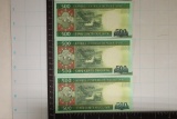 3-CU MAURITANIAN OUGUIYA BANKNOTES THAT ARE