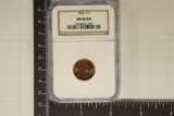 1956 LINCOLN CENT NGC MS66RD