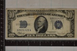 1934-C US TEN DOLLAR SILVER CERTIFICATE BLUE SEAL