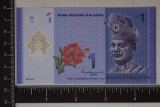 CRISP UNC POLYMER MALAYSIA 1 RINGGIT BILL
