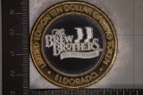 CASINO $10 SILVER TOKEN (UNC) ELDORADO HOTEL