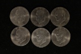 6-1976 IKE DOLLAR BICENTENNIAL UNC DOLLARS