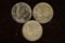1940-P/D/S SILVER MERCURY DIMES AU+-BRILLIANT UNC