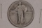 1923 SILVER STANDING LIBERTY QUARTER