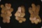 150 LINCOLN WHEAT CENTS: 50 EACH OF 1952-D,