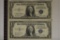 2-1935-E STAR NOTE $1 SILVER CERTIFICATES BLUE