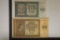2-CROATIAN BANKNOTES: 1941-100 AND 1000 KUNAS