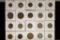20 ASSORTED MEXICO CENTAVO COINS: 1-1 CENTAVO,