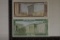 2 CRISP UNC LIBAN 1 & 5 LIVRE BANKNOTES BOTH ARE