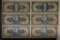 6-BRASIL BILLS: 2-10 CRUZEIROS & 4-20 CRUZEIROS