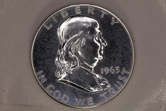 1963 SILVER FRANKLIN HALF DOLLAR PROOF