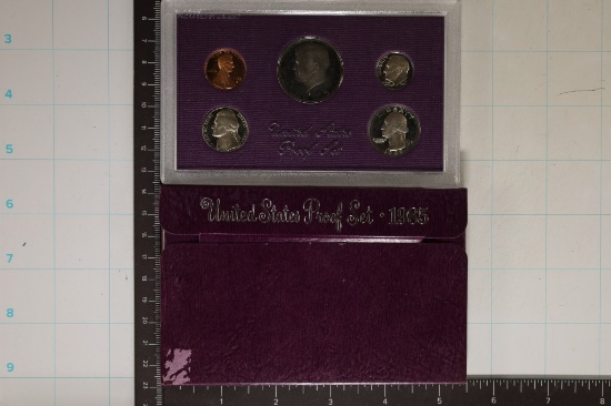 1985 US PROOF SET (WITH BOX)