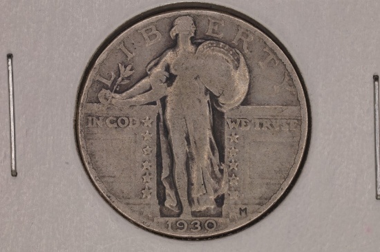 1930-P SILVER STANDING LIBERTY QUARTER