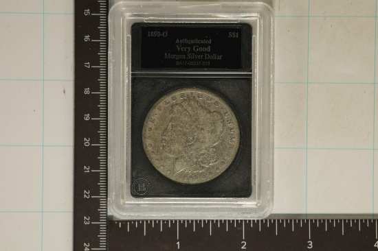 1890-O MORGAN SILVER DOLLAR