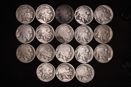 18 NO DATE BUFFALO NICKELS