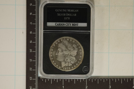 1878-CC MORGAN SILVER DOLLAR