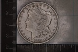 1889 MORGAN SILVER DOLLAR, WHIZZED