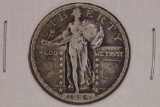 1924 SILVER STANDING LIBERTY QUARTER