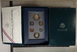 1990 US PRESTIGE PROOF SET AND WITH CERTIFICATE