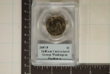 2007-P GEORGIA PRESIDENTIAL DOLLAR PCGS BU POS. A