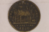1840 HARD TIMES TOKEN MAJOR GENERAL WH