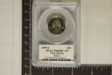 1999-S SILVER NEW JERSEY QUARTER PCGS PR69 DCAM