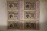 6-1923 GERMAN 10000 MARK BILLS ALL CIRCULATED