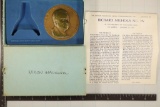RICHARD MILHOUS NIXON BRONZE 2 3/4