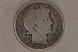 KEY DATE 1915 SILVER BARBER HALF DOLLAR