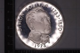 3.8539 OZ. ASW 1975 PANAMA PF 20 BALBOAS SOME
