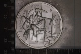 2 TROY OZ .999 FINE SILVER EGYPTIAN GOD THOTH