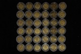 36-ITALY UNC BI-METAL 500 LIRE COINS: 6 DIFFERENT