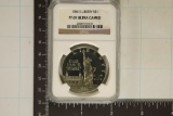 1986-S STATUE OF LIBERTY US SILVER DOLLAR NGC PF