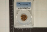1948 LINCOLN WHEAT CENT PCGS MS64RD